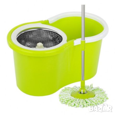 Моп за почистване на под - ламинат  - spin mop 360, снимка 4 - Мопове, кофи, четки и метли - 46563412