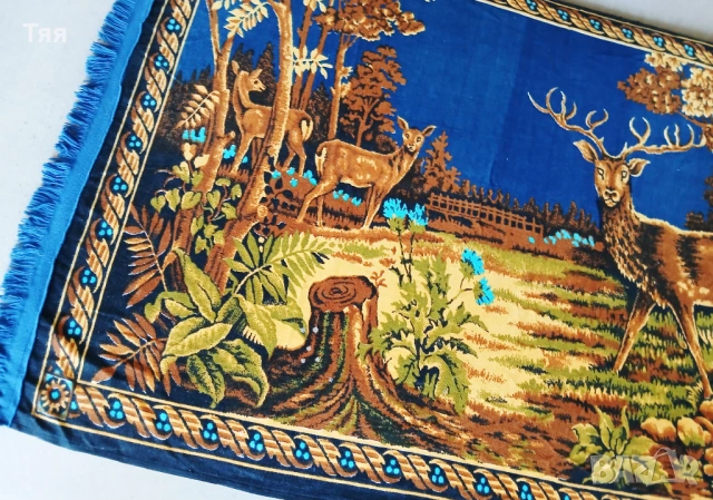 Ковьор за стена с елени , снимка 2 - Пана - 53664043