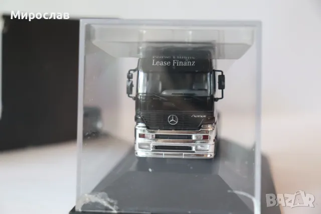 HERPA 1:87 H0 MERCEDES ACTROS ВЛЕКАЧ МОДЕЛ КАМИОН, снимка 3 - Колекции - 50177597
