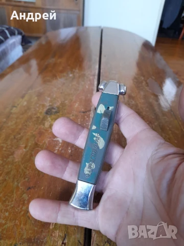 Стар автоматичен нож #3, снимка 2 - Други ценни предмети - 51083813