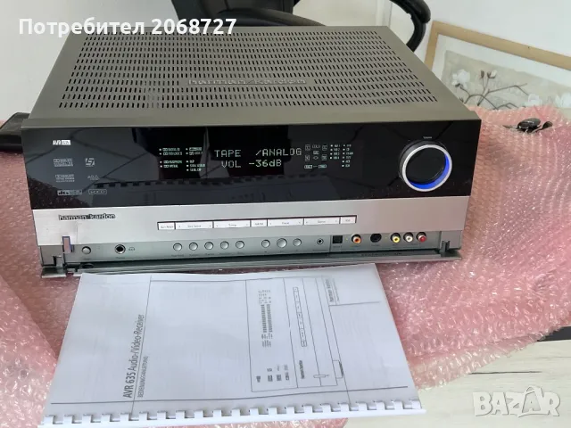 Harman Kardon Avr635 усилвател, снимка 2 - Ресийвъри, усилватели, смесителни пултове - 46989751