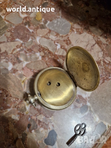 Прекрасен антикварен колекционерски османски джобен часовник , снимка 8 - Антикварни и старинни предмети - 53770738