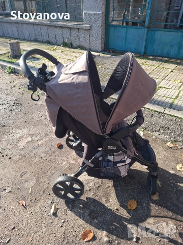 Количка Britax b-agile с твърд кош за новородено, снимка 2 - Детски колички - 52691984
