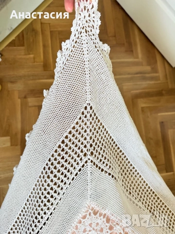  Плетена покривка за легло, снимка 6 - Покривки за легло - 54054474