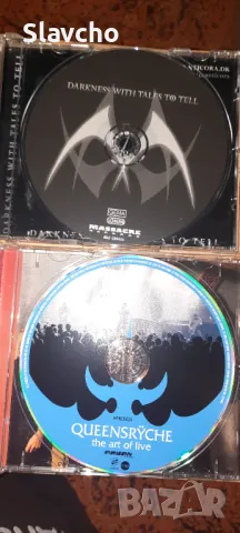 Компакт дискове на групите - Manticora – Darkness With Tales To Tell/QUEENSRYCHE-Art of Live, снимка 2 - CD дискове - 39477079