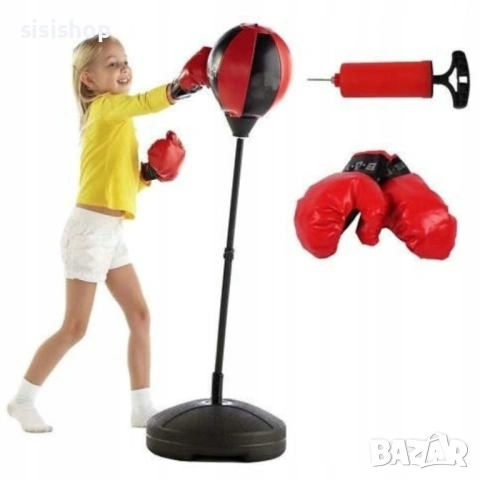 Регулируема круша на стойка и боксови ръкавици-боксов комплект 4654, снимка 3 - Други - 53989277