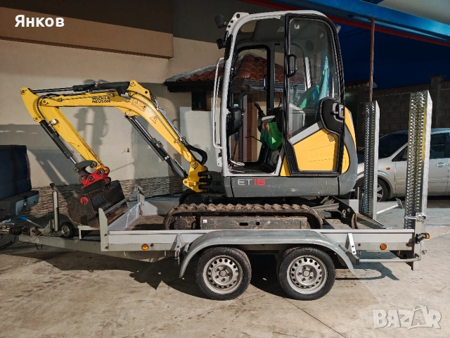 Ремарке за строителна техника, снимка 4 - Ремаркета - 53215304