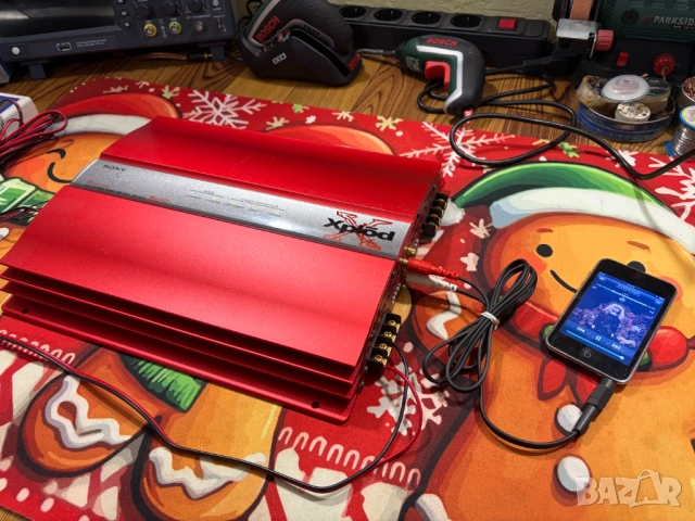 Автоусилвател Sony Xplod XM-754HX, снимка 2 - Аксесоари и консумативи - 54289397