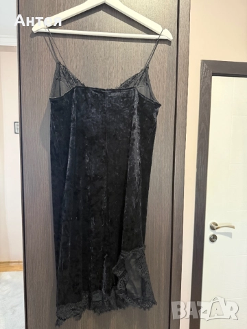 Къса черна рокля , снимка 3 - Рокли - 52943649