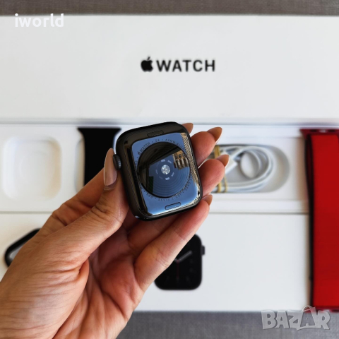 Apple Watch SE ❗️/ 44mm ❗️Лизинг от 15лв/м ❗️ Space Gray / GPS iwatch ❗️, снимка 5 - Apple iPhone - 45007167