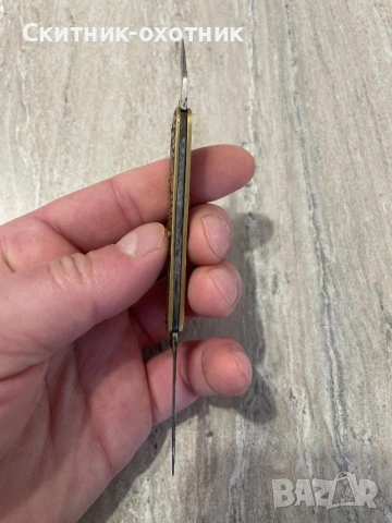 Стар руски джобен нож, снимка 4 - Колекции - 53253634