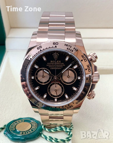 Rolex Cosmograph Daytona 40mm Yellow Gold White Dial Diamond Различни Варианти, снимка 16 - Мъжки - 54042430