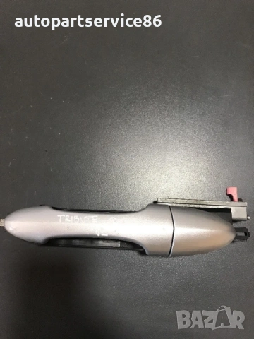 Външна дръжка за задна лява врата, сребриста за Mazda Tribute RHD (2003)