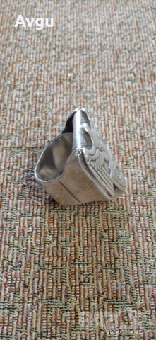 Стар сребърен пръстен , снимка 2 - Пръстени - 53474860