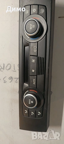 панел управление климатик бмв е90 е91 bmw e90 e91, снимка 3 - Части - 53279204