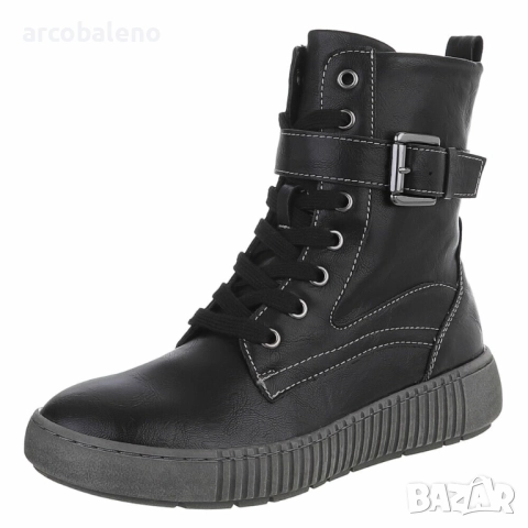 Дамски боти с връзки, 3цвята , снимка 9 - Дамски боти - 52022819