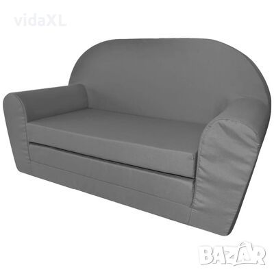 vidaXL Детско разтегателно кресло, сиво（SKU:243257