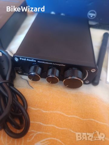Fosi Audio BT10A Bluetooth 5.0 стерео аудио усилвател приемник 2 канала НОВ, снимка 8 - Други - 46413294