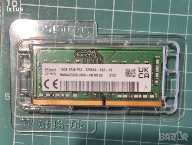 16 / 8 GB. RAM DDR 4,  3200 MHZ,  за лаптоп, sodim, снимка 2 - RAM памет - 47094372