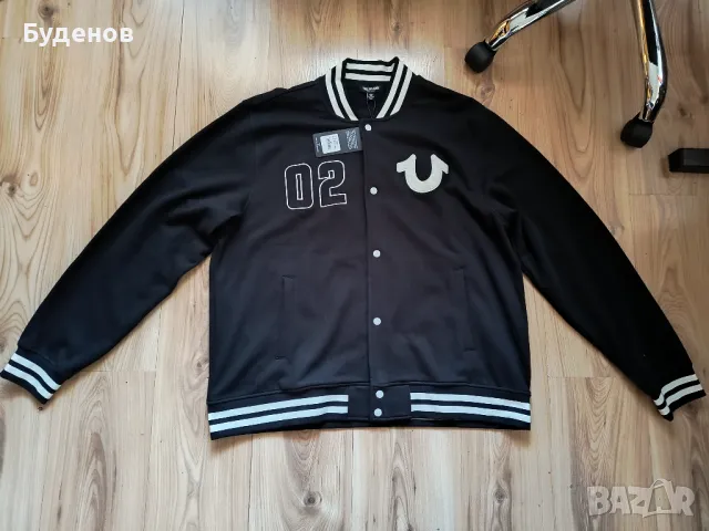 яке True Religion 02 Varsity Jacket - 2XL, снимка 1 - Якета - 49549329