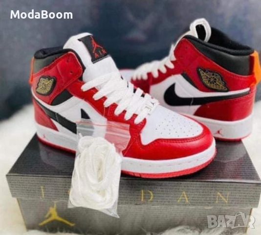 🤩❤️Nike Jordan Червени Стилни Дамски Кецове❤️🤩