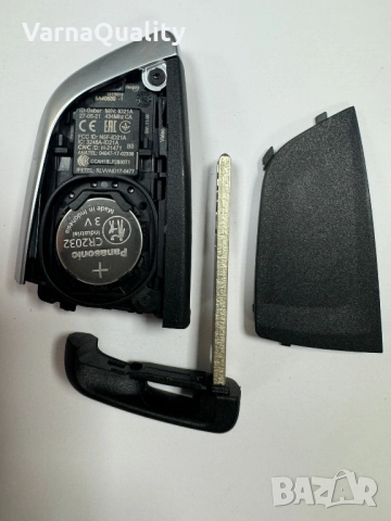 BMW 4-бутонен смарт ключ / дистанционно 434MHZ (G-Series 1/2/3/4/5) – оригинален, тестван 5A40689-1, снимка 5 - Аксесоари и консумативи - 52751752