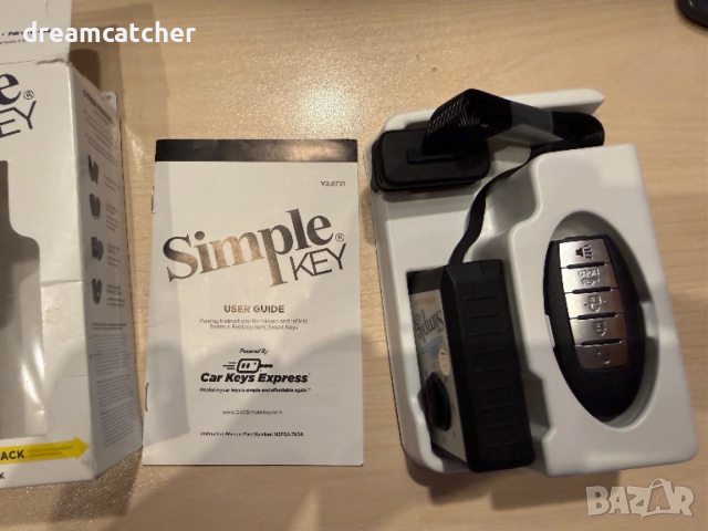Дистaнционно програматор и авариен ключ за Nissan / Infiniti KEYLESS GO SMART КЛЮЧ NISSAN С 5 БУТOНА, снимка 8 - Части - 54140565