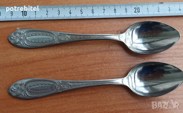 11 прибора за хранене от СССР - от 80те г. на ХХ век, снимка 5 - Прибори за хранене, готвене и сервиране - 53461454