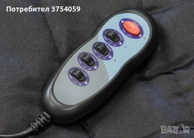 Масажен дюшек, с 9 мотора – за релаксация и цялостен масаж на тялото, снимка 7 - Масажори - 52402074