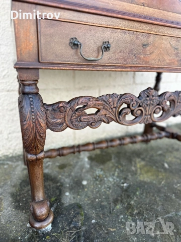 Ретро бар шкаф / витрина от масивно дърво, снимка 9 - Шкафове - 53958242