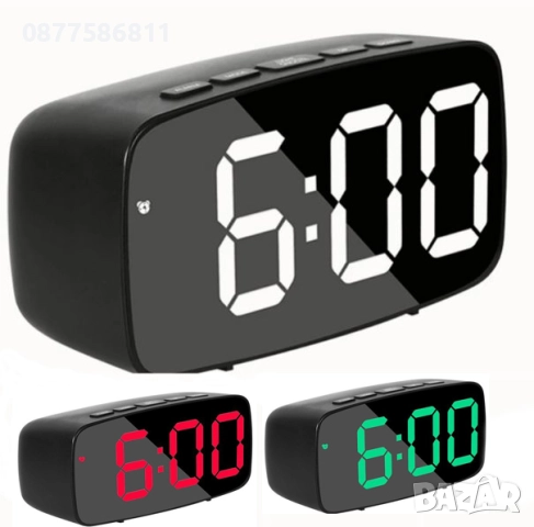 НОВИ СВЕТЕЩИ ЧАСОВНИЦИ.ПОСТОЯННО СВЕТЕЩ LED ЧАСОВНИK НА ТОК, ТЕРМОМЕТЪР БУДИЛНИК SVETESHT CHASOVNIK+, снимка 8 - Други - 51633367