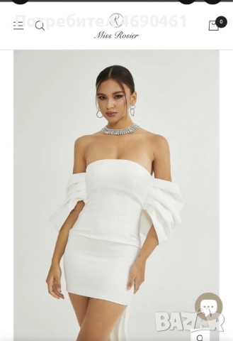 Мини рокля, снимка 2 - Рокли - 52879490