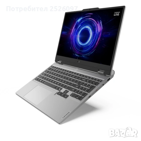 НОВ LENOVO LOQ 15 Gen 10/144Hz/RTX 5070 8GB/i7-13650HX/16GB DDR5 4800, снимка 4 - Лаптопи за игри - 54051162