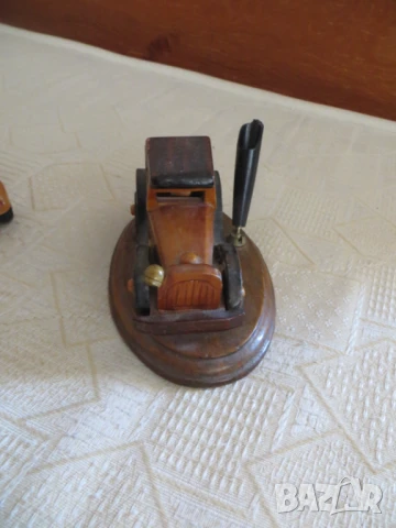 Дървени ретро колички ръчна изработка, снимка 5 - Колекции - 50058546