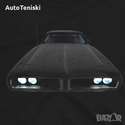 Dodge 1973 Charger B-Body Тениска Додж Чарджър , снимка 2 - Тениски - 47913911