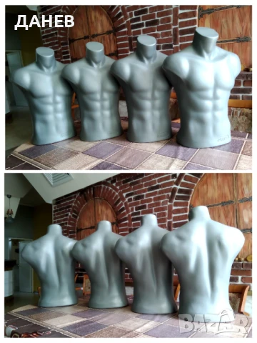 Продавам 105 торса мъжки и дамски /манекени/