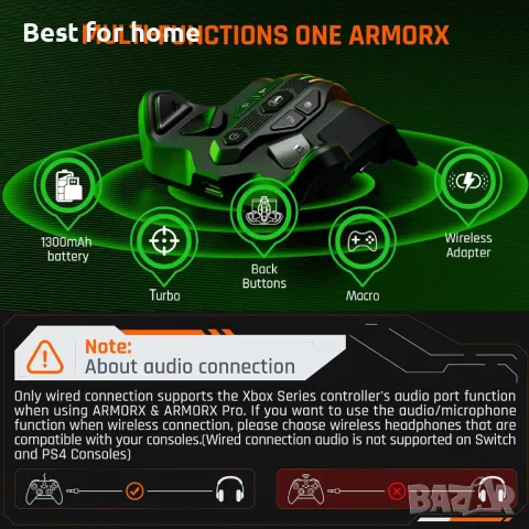 BIGBIG WON падъли за Xbox Series X|S контролери, снимка 2 - Аксесоари - 50108096