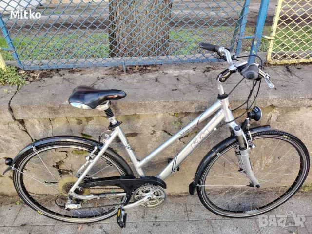 28 цола алуминиев велосипед с 21 скорости усилени капли палцови команди като нов , снимка 8 - Велосипеди - 52818794