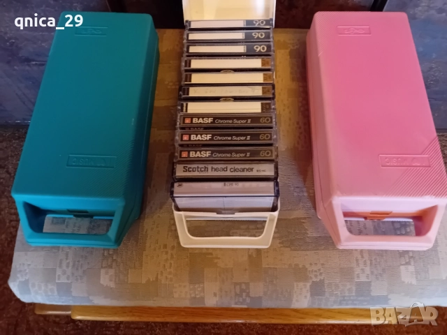 Кейс за съхранение на 12 броя аудио касети, снимка 2 - Декове - 52464914