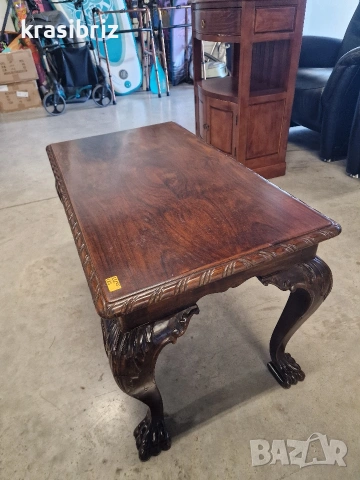 Масивна Холна Маса-тип "Чипендейл"-внос от Германия!, снимка 2 - Маси - 54108123