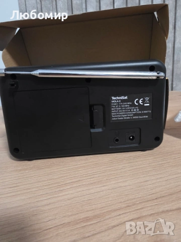 TechniSat Цифрово радио Viola 2 DAB+/FM преносимо, снимка 5 - Радиокасетофони, транзистори - 53670623
