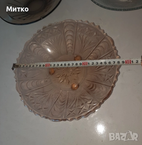 Стъклени фруктиери, снимка 4 - Други - 52857486
