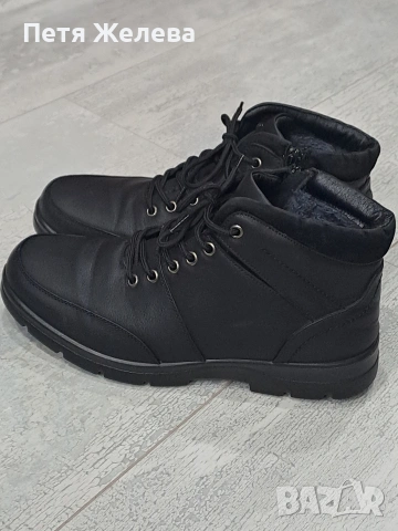 Мъжки кожени боти N42, снимка 5 - Мъжки боти - 53235027