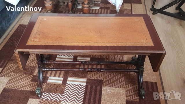 Старинна дървена масичка , снимка 2 - Маси - 53201520