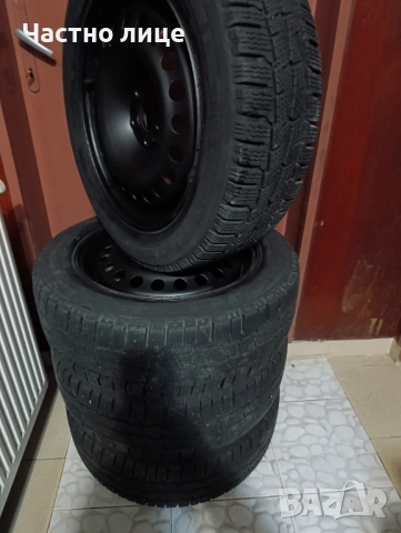 Зимни гуми MISHELIN Agilis Alpin 195 60r16с. Джанти FIAT 5x98 ., снимка 6 - Гуми и джанти - 52062719