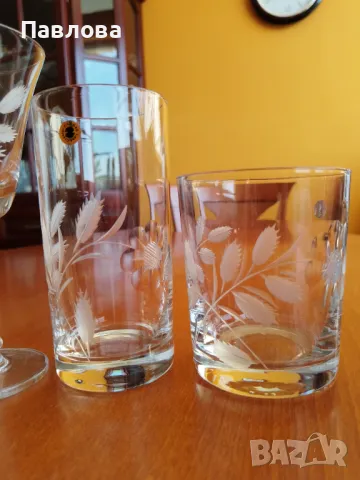 Кристални чаши , снимка 6 - Чаши - 46711853