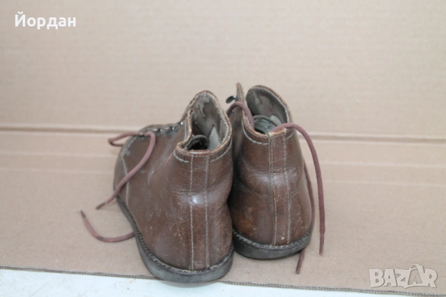 Детски обувки 1930-1940 та година, снимка 3 - Колекции - 53444988