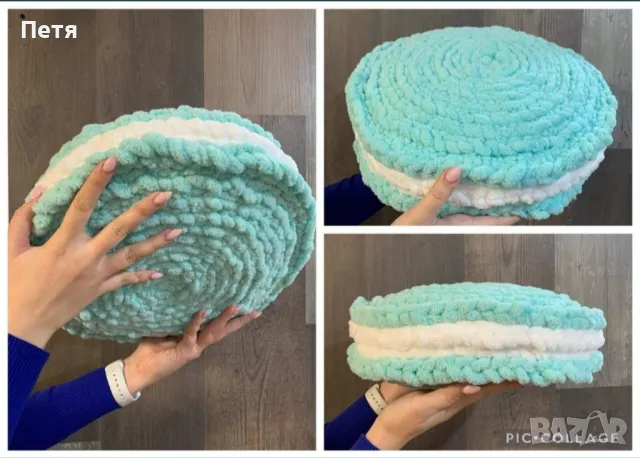 Възглавничка Френски макарон, снимка 1