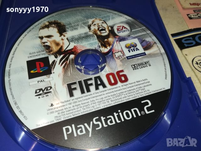 FIFA 06 PS2 GAME 1807241055, снимка 11 - Игри за PlayStation - 46618405