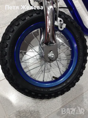 Тротинетка с надуваеми гуми 12  1/2×2  1/4 -,,CATIC", снимка 4 - Детски велосипеди, триколки и коли - 50316780